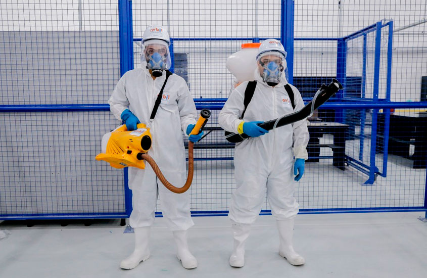 Sanitização de Ambientes