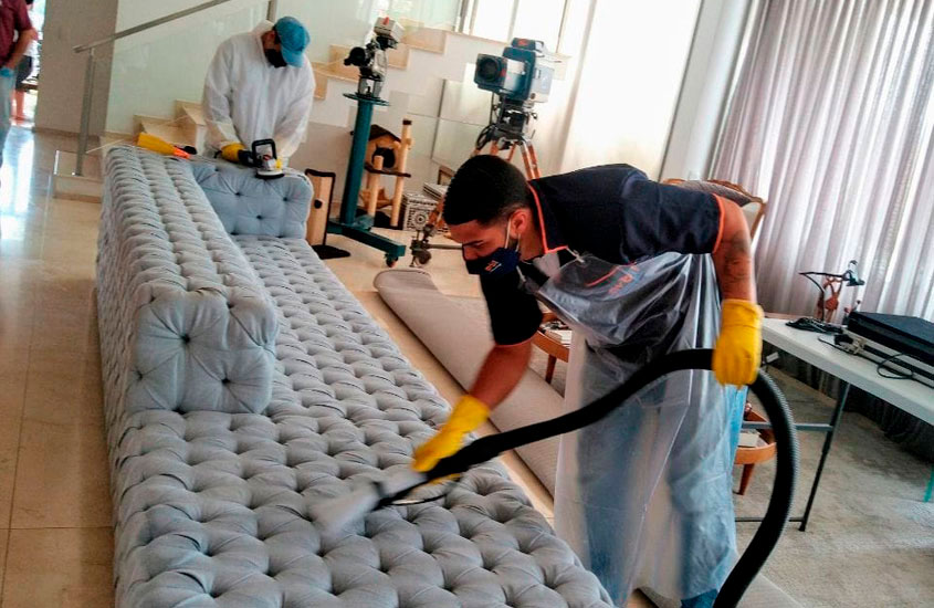 Lavagem e Higienização de Estofados